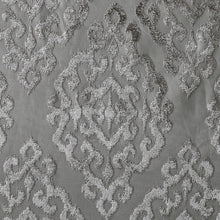 Load image into Gallery viewer, Mirage Knitted Jacquard Blackout Window Panel (50x84) - Charcoal SS40-0019 By Olliix
