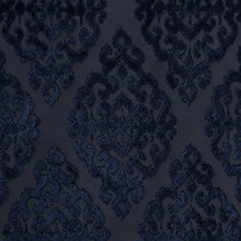 Load image into Gallery viewer, Sunsmart Mirage Knitted Jacquard Damask Total Blackout Grommet Top Curtain Panel - 50X95&quot; SS40-0102
