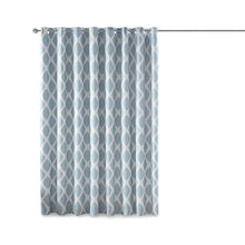 Load image into Gallery viewer, Sunsmart Blakesly Printed Ikat Blackout Patio Curtain - 100X84&quot; SS40-0112
