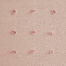 Load image into Gallery viewer, Urban Habitat Brooklyn Cotton Yarn Dyed Jacquard Pom Pom Shower Curtain - 70 X 72&quot; UH70-2242
