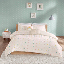Load image into Gallery viewer, Urban Habitat Kids Callie Cotton Jacquard Pom Pom Comforter Set - Twin UHK10-0090
