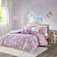 Load image into Gallery viewer, Urban Habitat Kids Lola Cotton Printed Comforter Set - Full/Queen UHK10-0099
