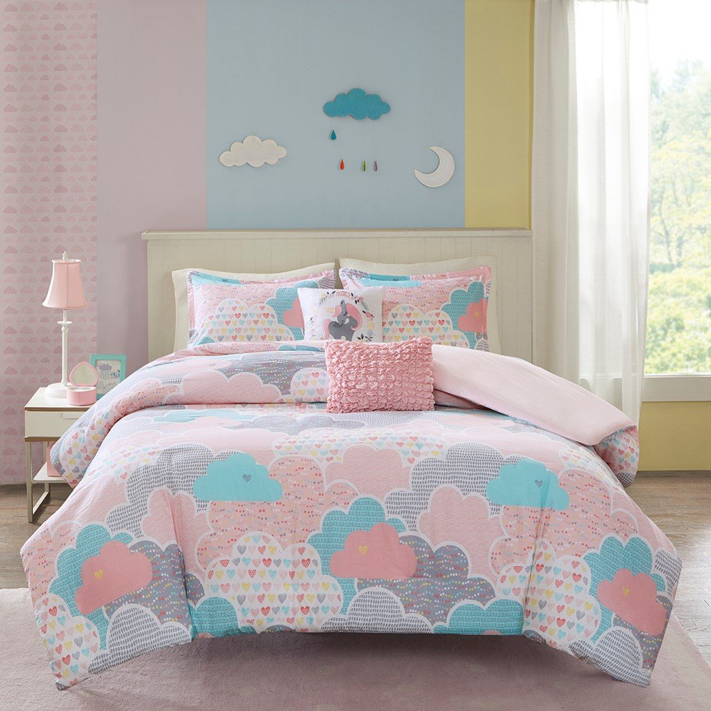 Urban Habitat Kids Cloud Cotton Printed Duvet Cover Set - Twin UHK12-0054
