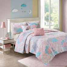 Load image into Gallery viewer, Urban Habitat Kids Cloud Cotton Reversible Coverlet Set - Twin UHK13-0015
