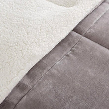 Load image into Gallery viewer, Woolrich Plush To Sherpa Down Alternative Comforter Set -King WR10-2063 By Olliix
