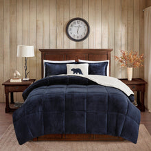 Load image into Gallery viewer, Woolrich Alton Plush To Sherpa Down Alternative Comforter Set - Full/Queen WR10-2414
