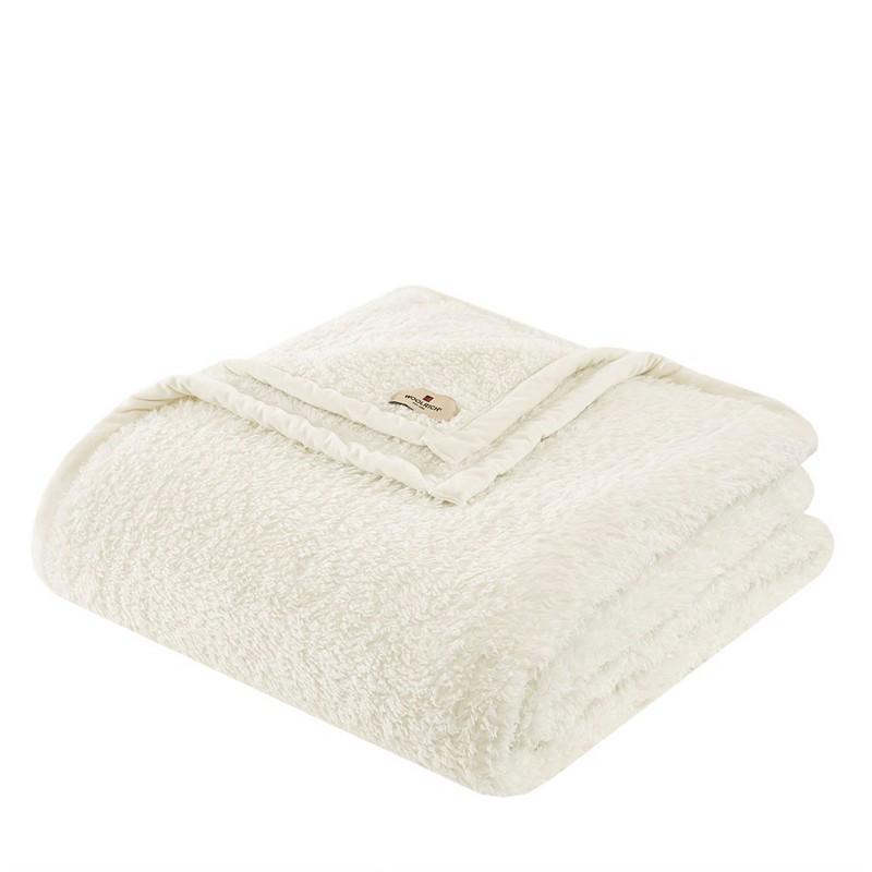 Woolrich Burlington Berber Blanket -Twin WR51-2208 By Olliix