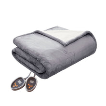 Load image into Gallery viewer, Woolrich Heated Plush To Berber Blanket - Twin WR54-1739 By Olliix
