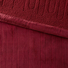 Load image into Gallery viewer, Woolrich Heated Plush To Berber Blanket - King WR54-1758 By Olliix
