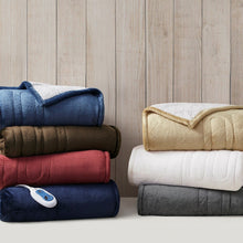 Load image into Gallery viewer, Woolrich Heated Plush To Berber Throw - 60X70&quot; WR54-1769 By Olliix
