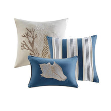 Load image into Gallery viewer, Madison Park 7 Piece Cotton Sateen Comforter Set - Cal King Mp10-5283
