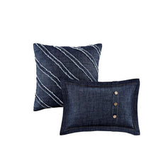 Load image into Gallery viewer, Woolrich Perry Oversized Denim Comforter Set -Full Wr10-2192
