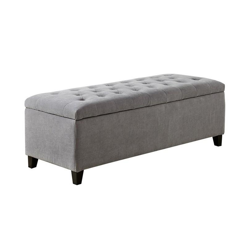 Madison Park Shandra Tufted Top Storage Bench FPF18-0487 By Olliix