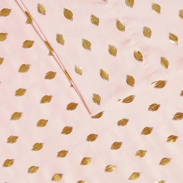 Intelligent Design Metallic Dot Printed Sheet Set ID20-1474 By Olliix