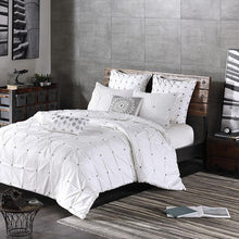 Load image into Gallery viewer, 3 Piece Elastic Embroidered Cotton Comforter Set -Full/Queen II10-596 By Olliix

