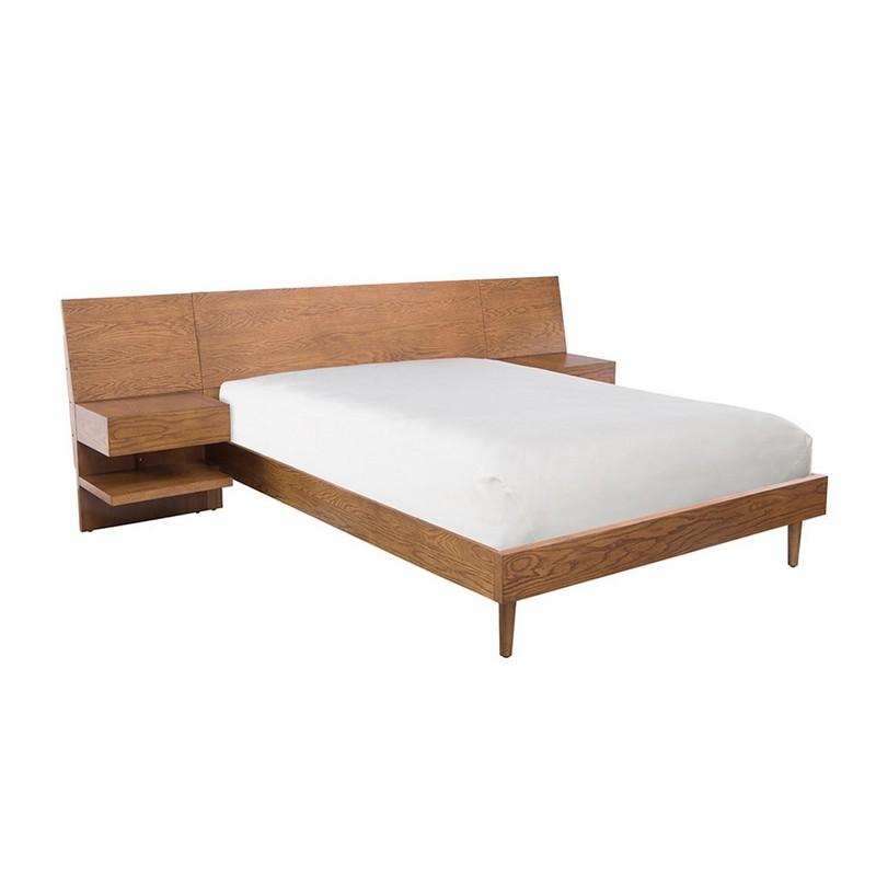 Ink Ivy Clark Bed With 2 Nightstands -King IIF19-0031 By Olliix