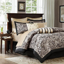 Load image into Gallery viewer, Madison Park Aubrey 12 Piece Complete Bed Set -Full MP10-2579 By Olliix
