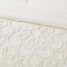 Load image into Gallery viewer, Madison Park Laetitia 3-Piece Cotton Chenille Medallion Comforter Set By Olliix
