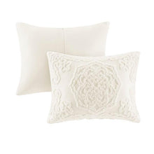 Load image into Gallery viewer, Madison Park Laetitia 3-Piece Cotton Chenille Medallion Comforter Set By Olliix
