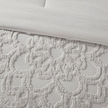Load image into Gallery viewer, MP10-5881 Madison Park Laetitia 3-Piece Cotton Chenille Medallion Comforter Set By Olliix
