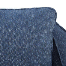 Load image into Gallery viewer, Madison Park Brianne Slub Weave Wide Seat Swivel Arm Chair MP103-0697 By Olliix
