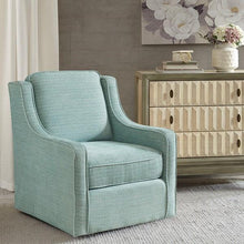 Load image into Gallery viewer, Madison Park Harris Chenille Swivel Chair MP103-0702 By Olliix
