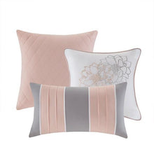 Load image into Gallery viewer, Madison Park Lola 6 Piece Printed Duvet Cover Set MP12-5674 By Olliix
