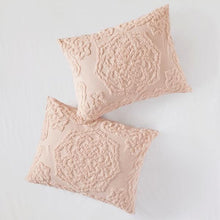 Load image into Gallery viewer, Madison Park Laetitia 3-Piece Cotton Chenille Medallion Duvet Cover Set By Olliix
