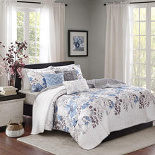Load image into Gallery viewer, Madison Park Luna 6 Piece Quilted Coverlet Set -Full/Queen MP13-2120 By Olliix

