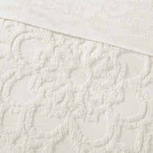 Load image into Gallery viewer, Madison Park Laetitia 3-Piece Cotton Chenille Medallion Fringe Coverlet Set By Olliix
