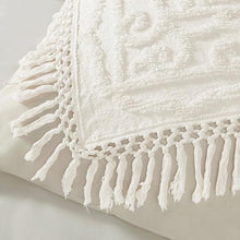 Load image into Gallery viewer, Madison Park Laetitia 3-Piece Cotton Chenille Medallion Fringe Coverlet Set By Olliix

