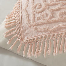 Load image into Gallery viewer, MP13-5879 Madison Park Laetitia 3-Piece Cotton Chenille Medallion Fringe Coverlet Set By Olliix
