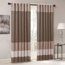 Load image into Gallery viewer, Madison Park Polyoni Pintuck Window Curtain -84" Panel MP40-2221 By Olliix
