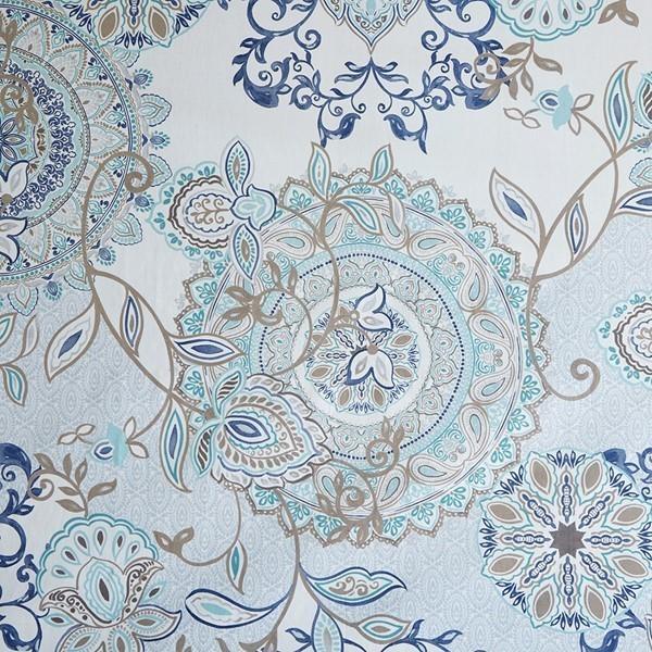 Madison Park Isla Cotton Printed Shower Curtain MP70-5822 By Olliix