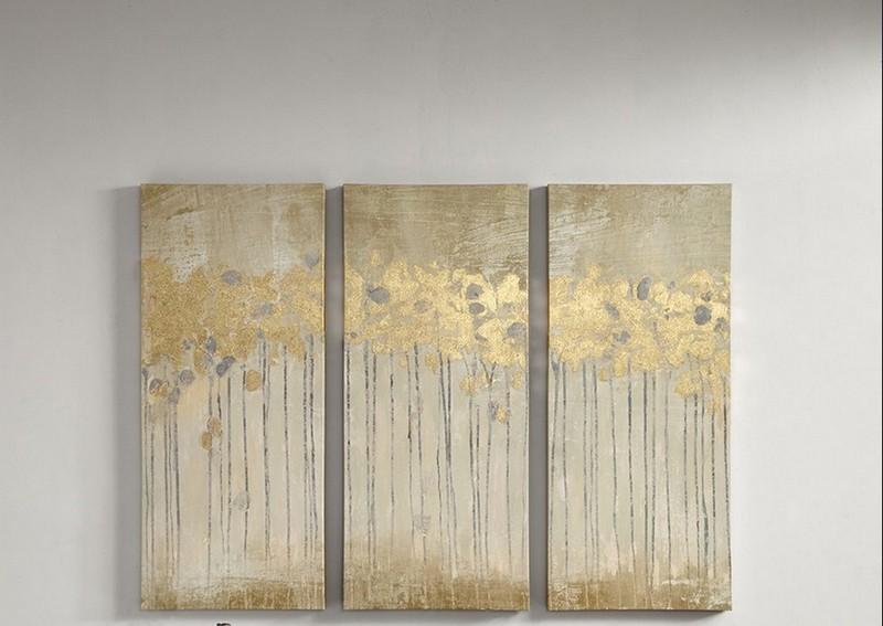 Madison Park Gel Coat Canvas With Gold Foil Embellishment MP95C-0052 By Olliix