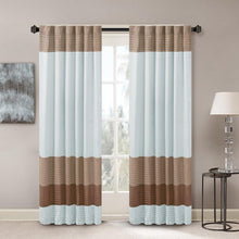 Load image into Gallery viewer, Madison Park Polyoni Pintuck Window Curtain -84" Panel MP40-2223 By Olliix
