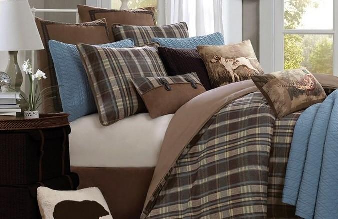 Woolrich Hadley Plaid Euro Sham WR11-082 By Olliix