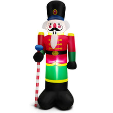 Load image into Gallery viewer, 8 Feet Inflatable Nutcracker Soldier with 2 Built-in LED Lights

