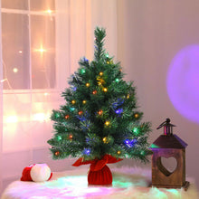Load image into Gallery viewer, 26&quot; Pre-Lit Tabletop Artificial 8 Flash Modes Christmas Tree
