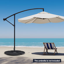 Load image into Gallery viewer, 4 Pieces Outdoor Cantilever Offset Patio Umbrella Base
