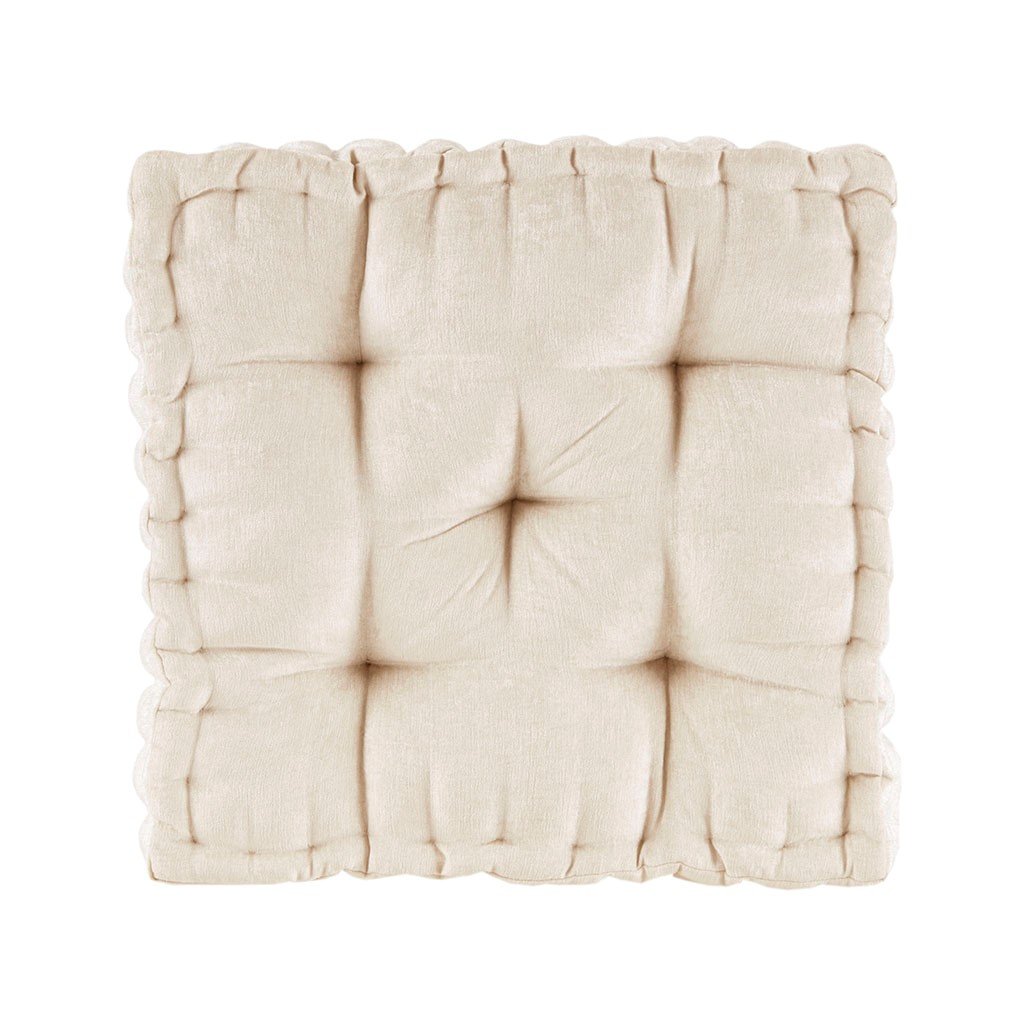 Poly Chenille Square Floor Pillow Cushion -20X20