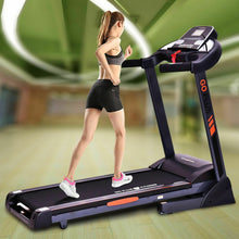 Load image into Gallery viewer, 2.5 HP Folding Electric Power Running Fitness Machine-Orange
