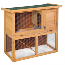 Load image into Gallery viewer, Wooden Chicken Coop Rabbit Hutch Cage
