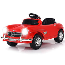 Load image into Gallery viewer, Licensed Mercedes Benz 6V Battery Powered Kids Ride On Car with Parent Remote Control-Red
