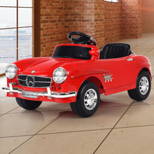 Load image into Gallery viewer, Licensed Mercedes Benz 6V Battery Powered Kids Ride On Car with Parent Remote Control-Red
