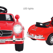 Load image into Gallery viewer, Licensed Mercedes Benz 6V Battery Powered Kids Ride On Car with Parent Remote Control-Red
