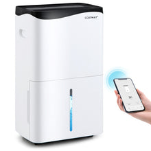 Load image into Gallery viewer, 100-Pint Dehumidifier with Smart App and Alexa Control for Home and Basements-White
