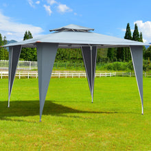 Load image into Gallery viewer, 2-Tier 11.5&#39;x11.5&#39; Gazebo Canopy Shelter Patio Tent
