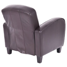 Load image into Gallery viewer, Modern Accent Leisure PU Leather Single Sofa-Brown
