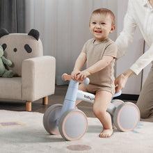 Load image into Gallery viewer, Baby Balance Bikes with 4 Wheels for 12-36 Months Toddler Mini Bike-Blue
